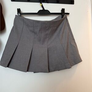 Abercrombie & Fitch Charcoal Mini Skirt
